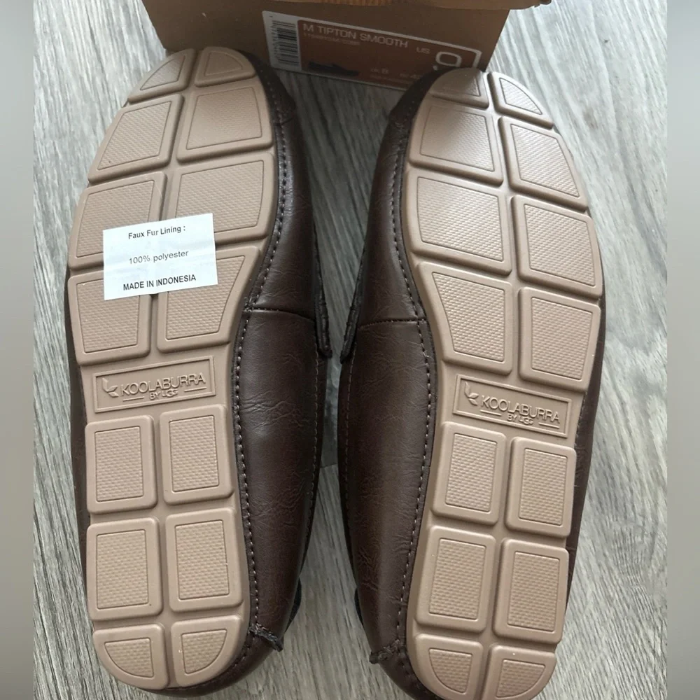 Koolaburra By Ugg Men's Tipton Smooth Slippers Size 9 NIB